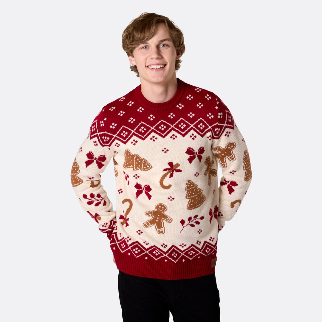 Peperkoek Kersttrui Heren