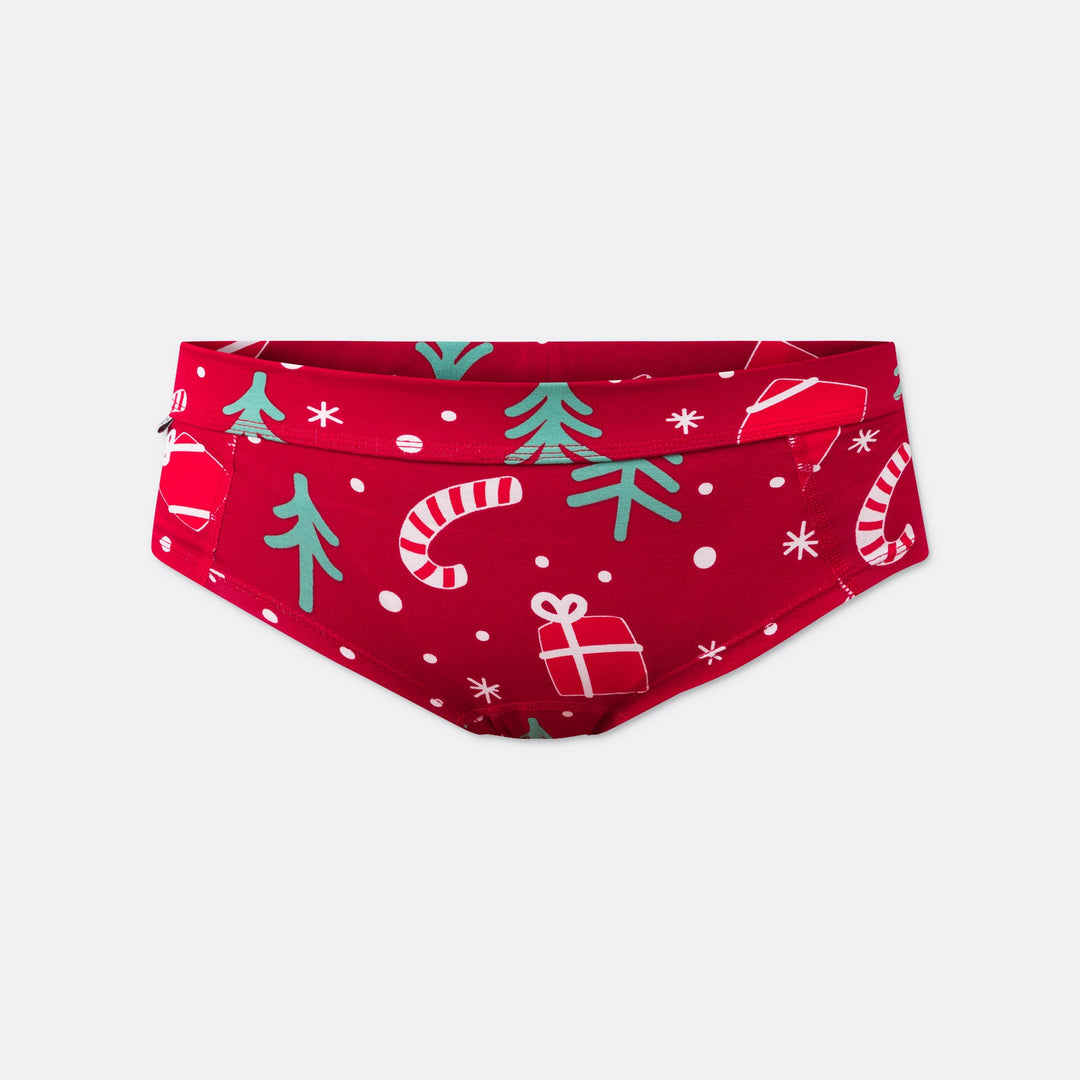 Kerstpatroon Hipsters Rood