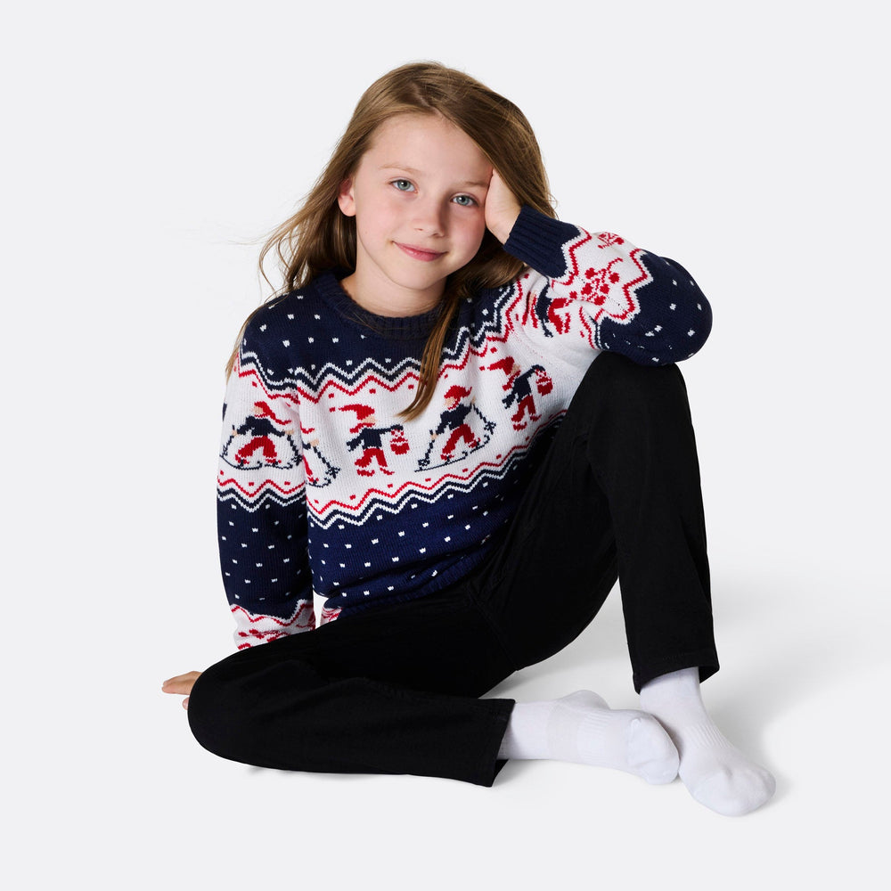 Kerstlandschap Kersttrui Voor Kinderen