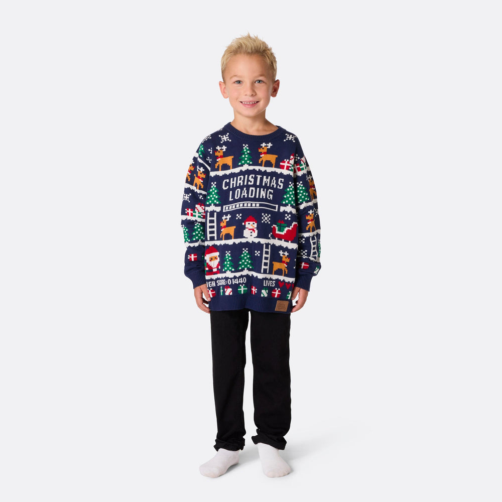 Retro Video Games Kersttrui voor Kinderen