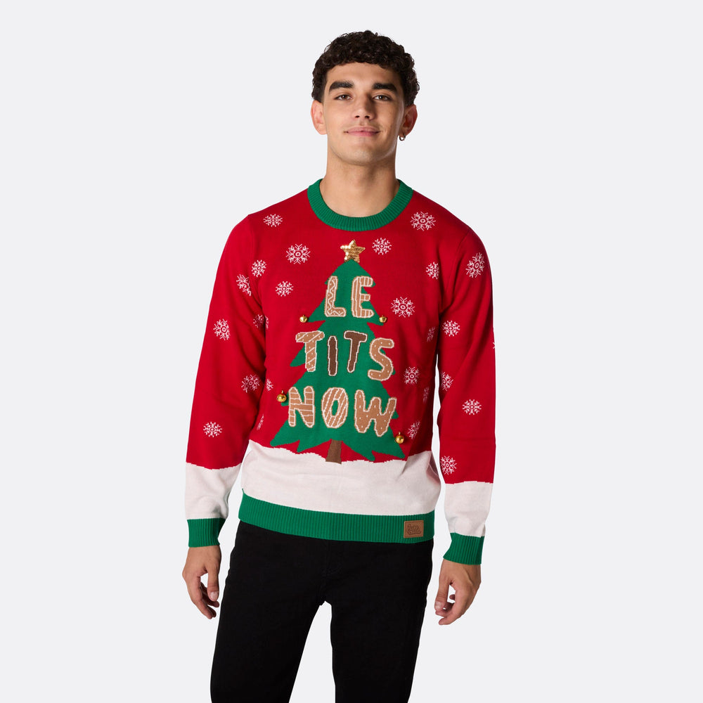 Let It Snow Kersttrui Heren