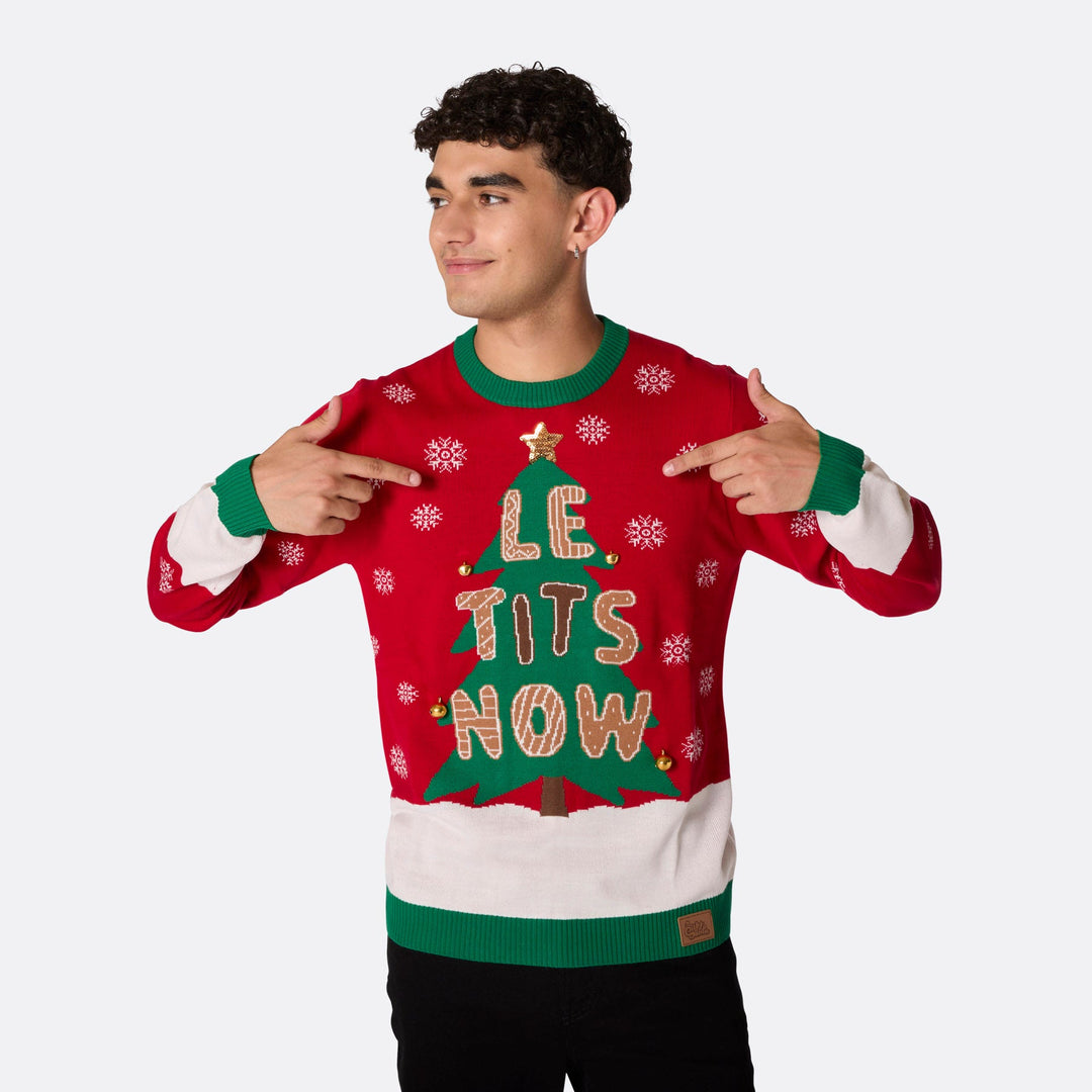 Let It Snow Kersttrui Heren