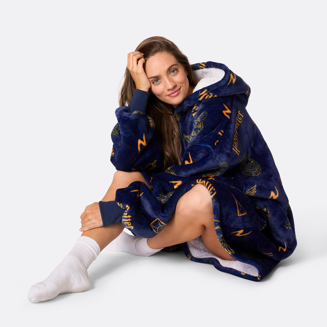 Blauwe Harry Potter HappyHoodie