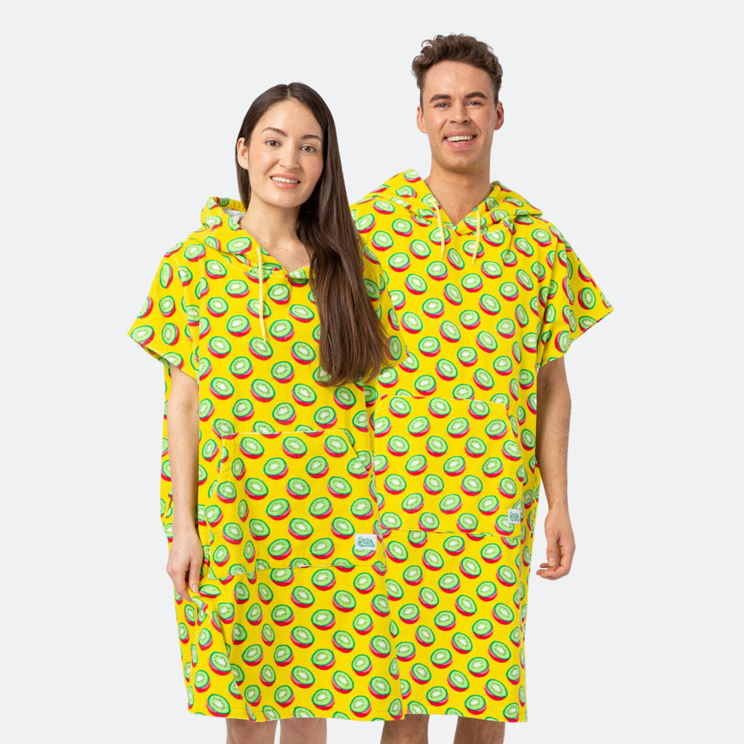 Tropical Kiwi Surf Poncho