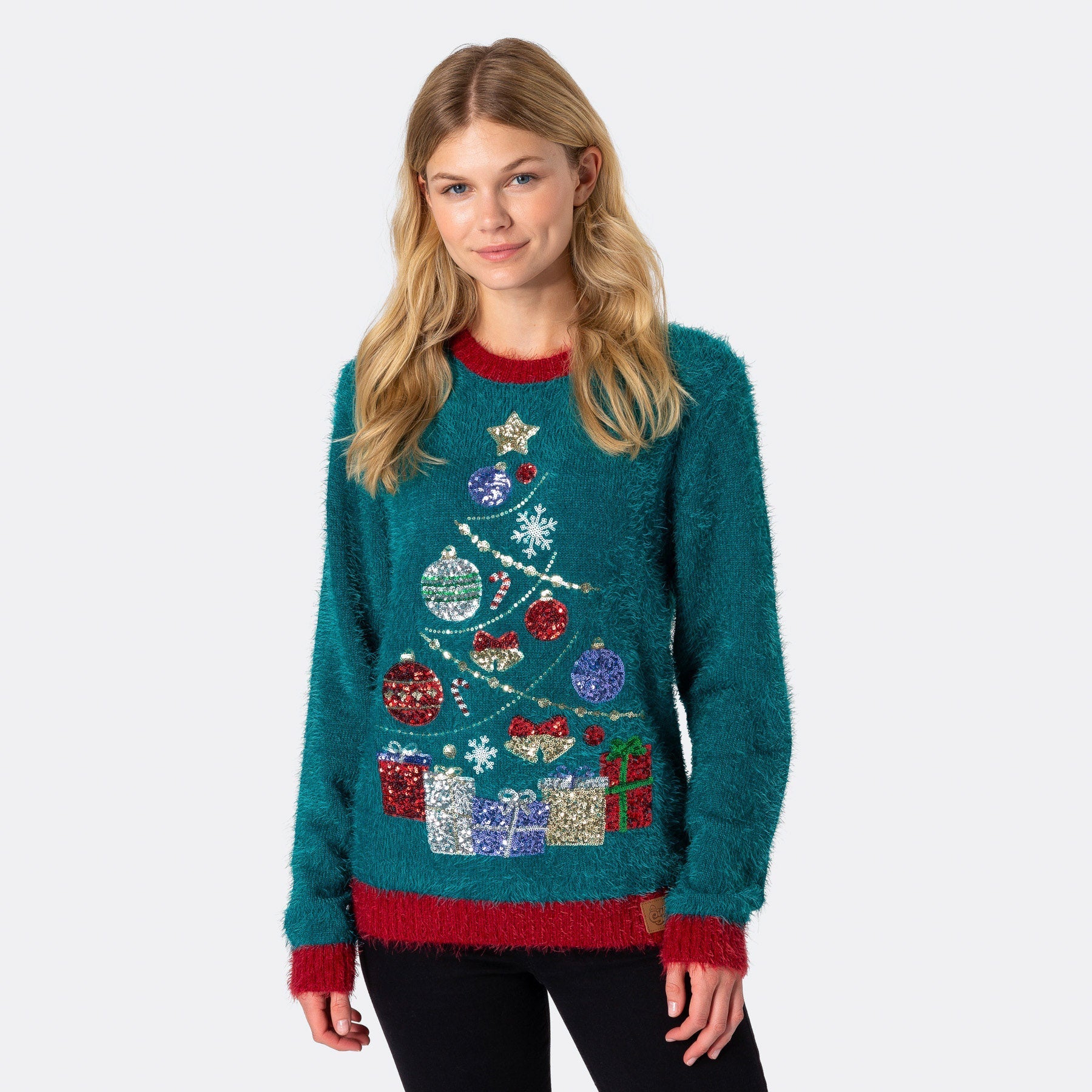 Gevariek Kersttrui Voor Dames, Kersttrui Met 3D-print, Grappige