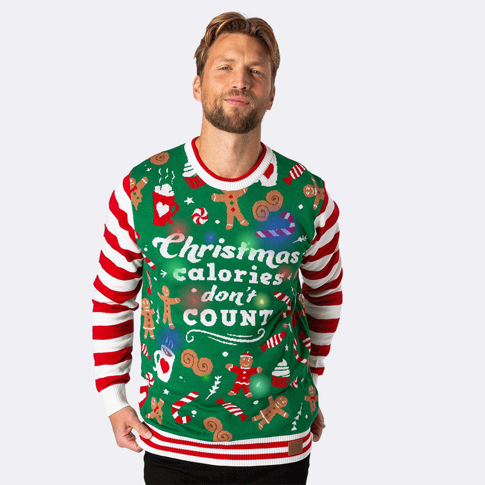 Christmas Calories Kersttrui Heren