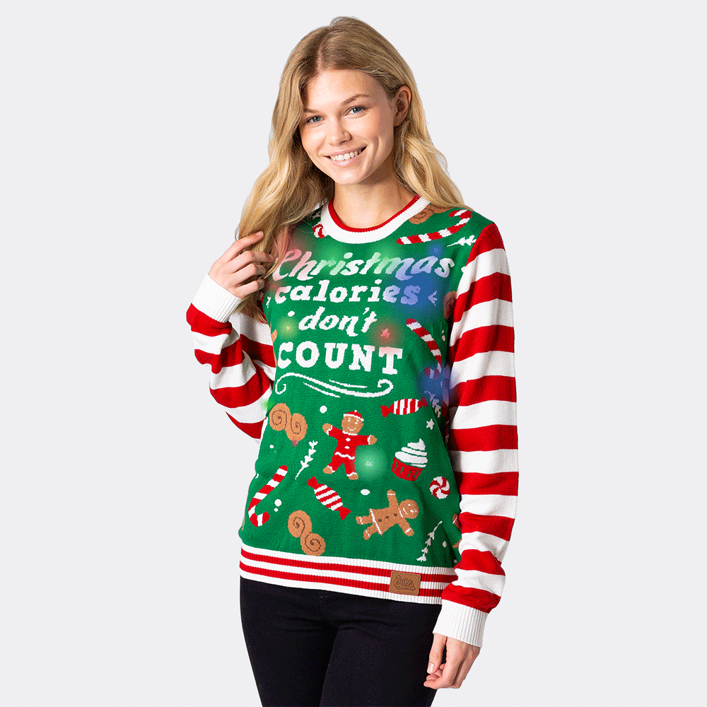Christmas Calories Kersttrui Dames