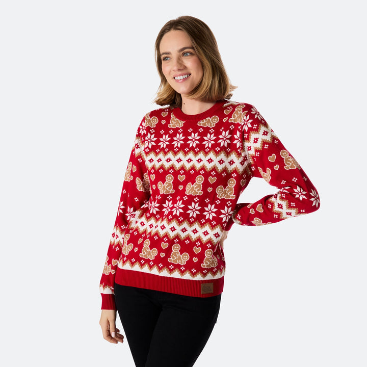 Peperkoek Kersttrui Dames