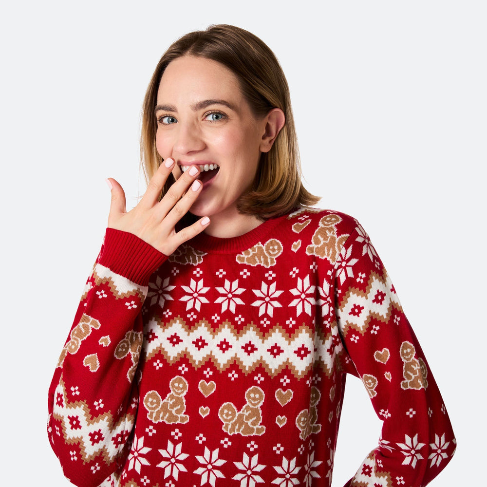 Peperkoek Kersttrui Dames