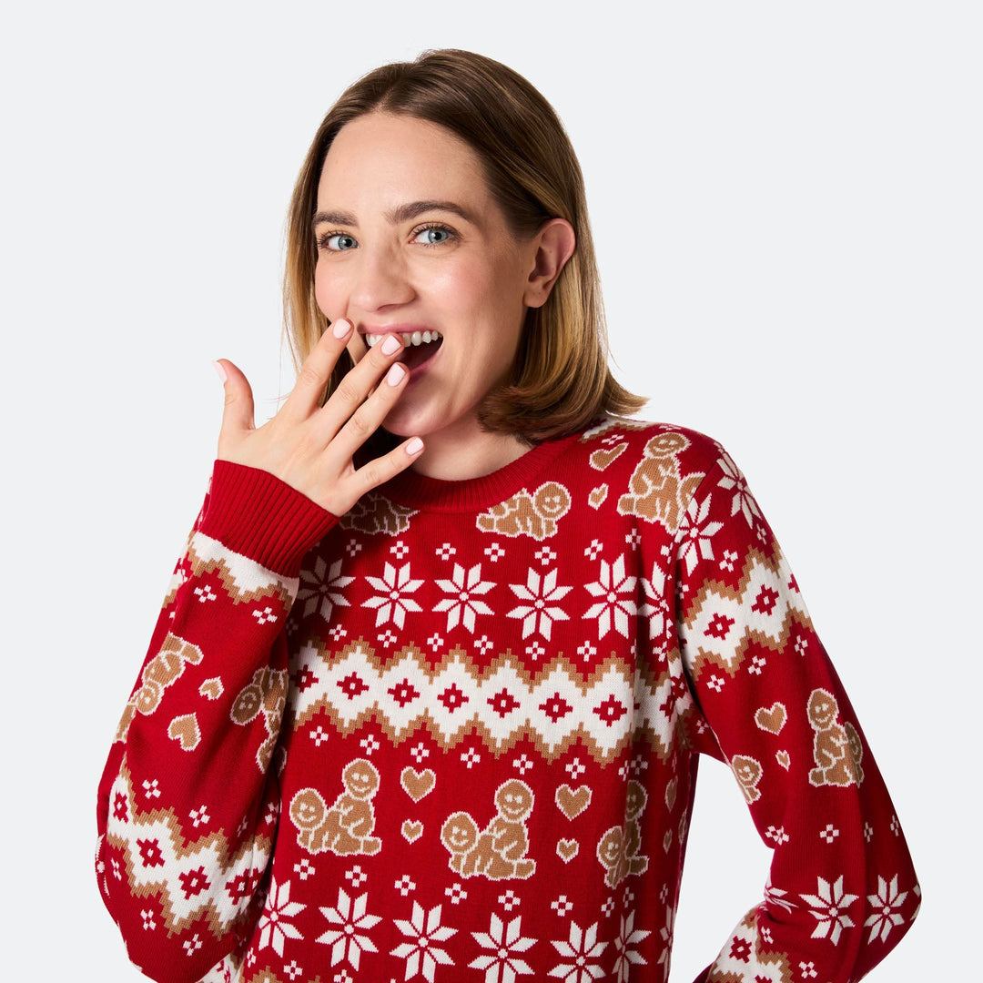 Peperkoek Kersttrui Dames