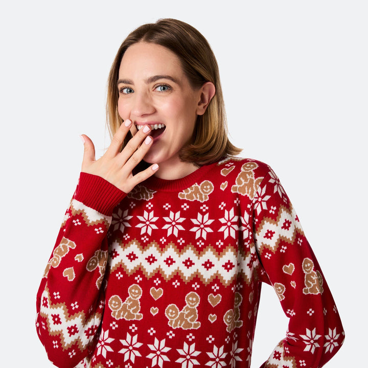 Peperkoek Kersttrui Dames