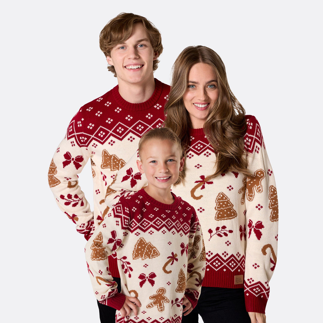 Peperkoek Kersttrui's Gezin