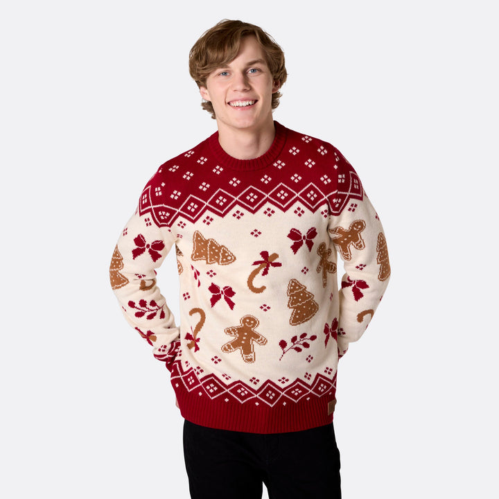Peperkoek Kersttrui Heren