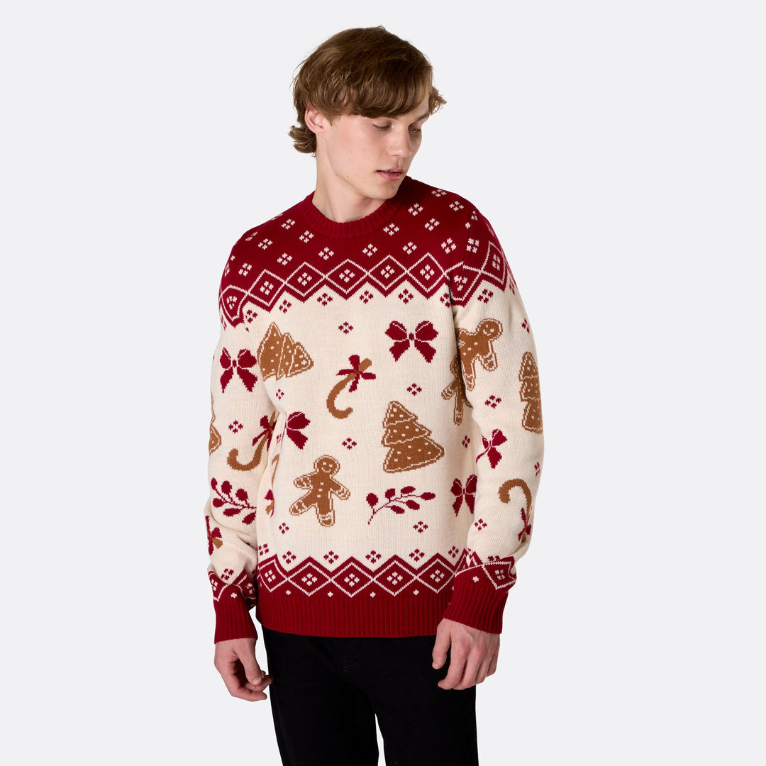 Peperkoek Kersttrui Heren