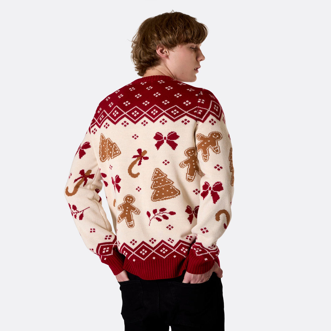 Peperkoek Kersttrui Heren