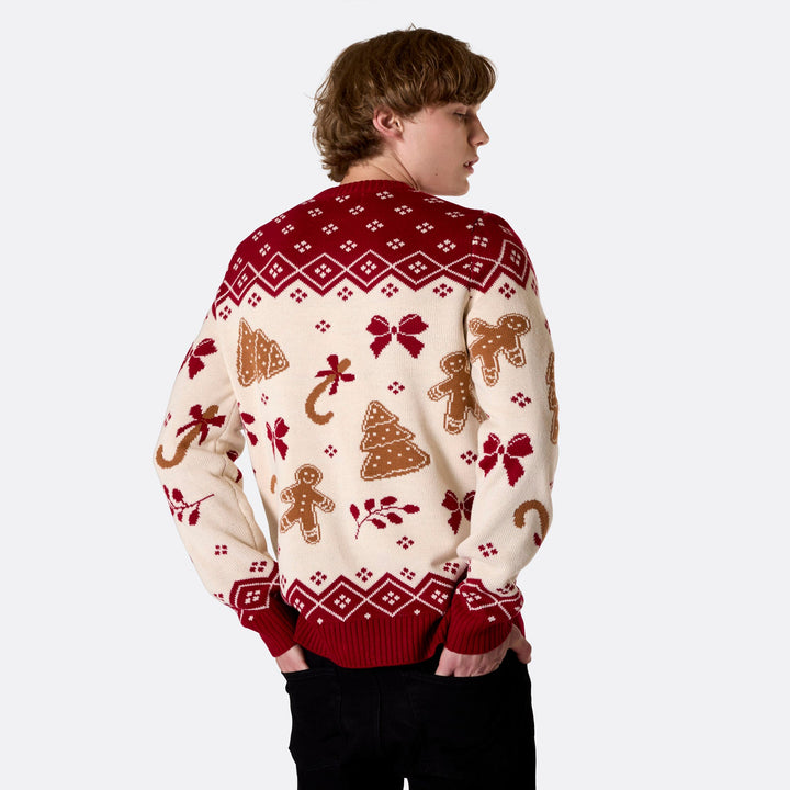 Peperkoek Kersttrui Heren