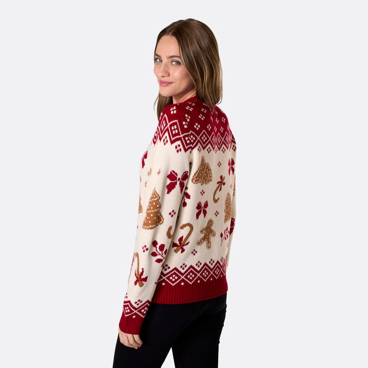 Peperkoek Kersttrui Dames