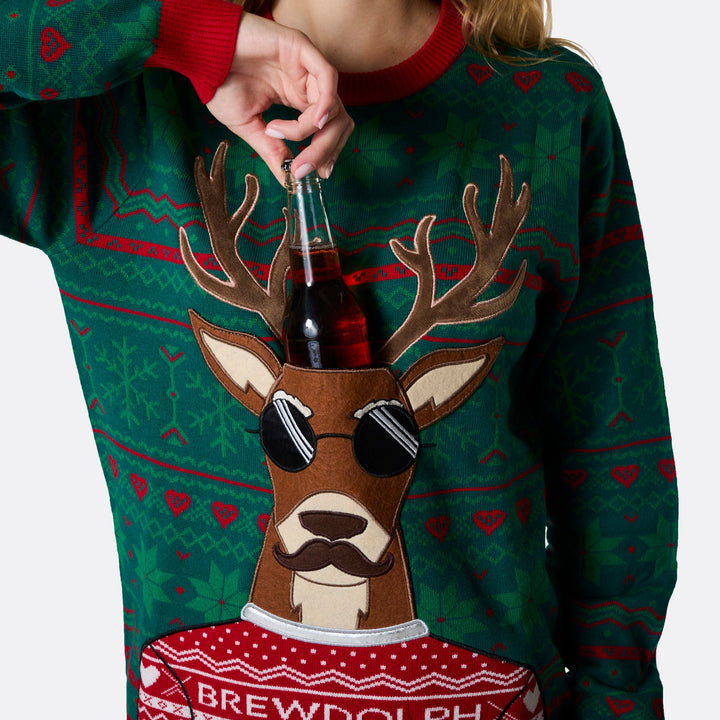 Brewdolph Kersttrui Dames