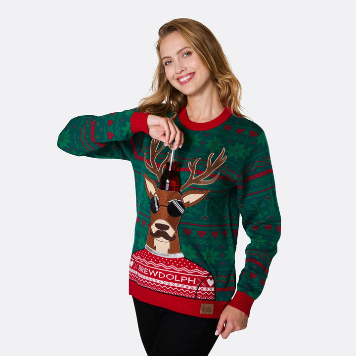 Brewdolph Kersttrui Dames