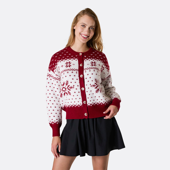 Rode Kerstvest Dames