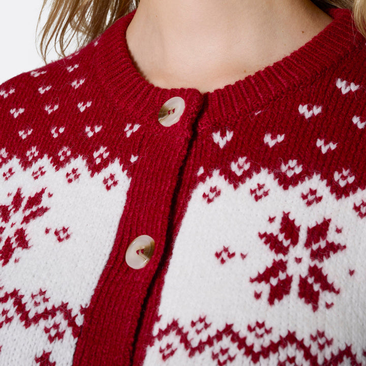 Rode Kerstvest Dames