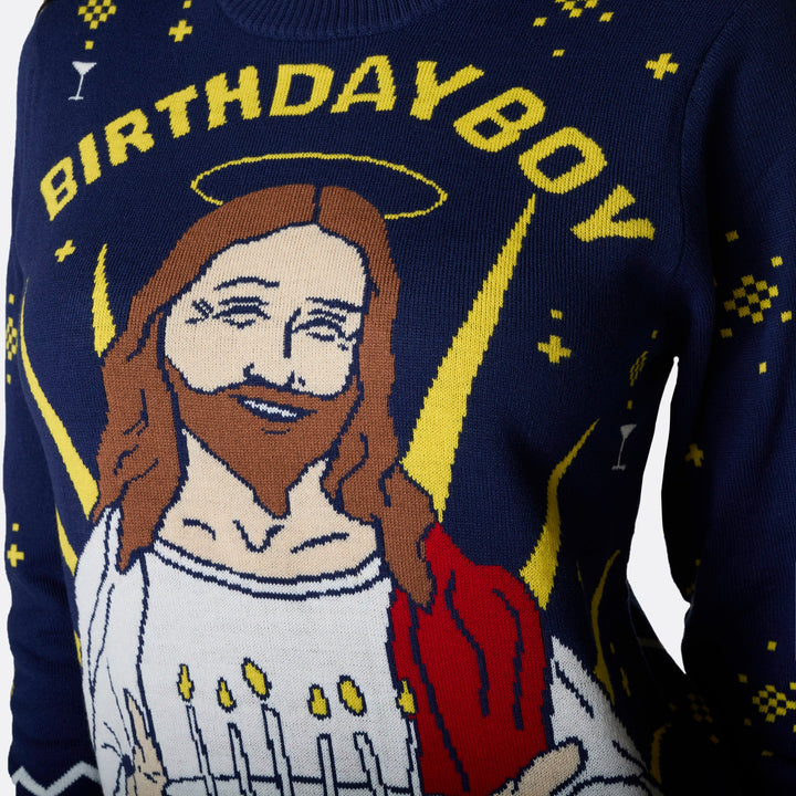 Birthday Boy Kersttrui Dames