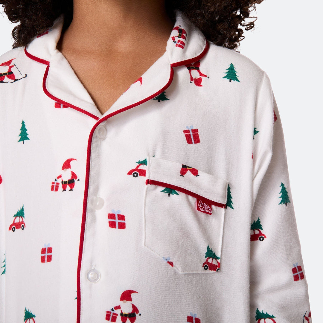 Maretak Flanellen Kerstpyjama voor Kinderen