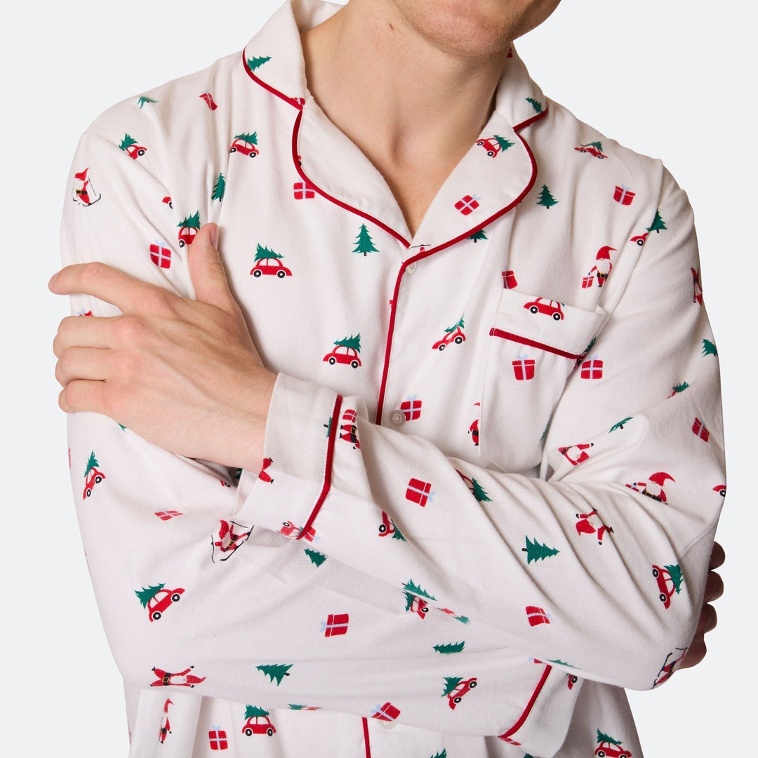 Maretak Flanellen Kerstpyjama's Gezin