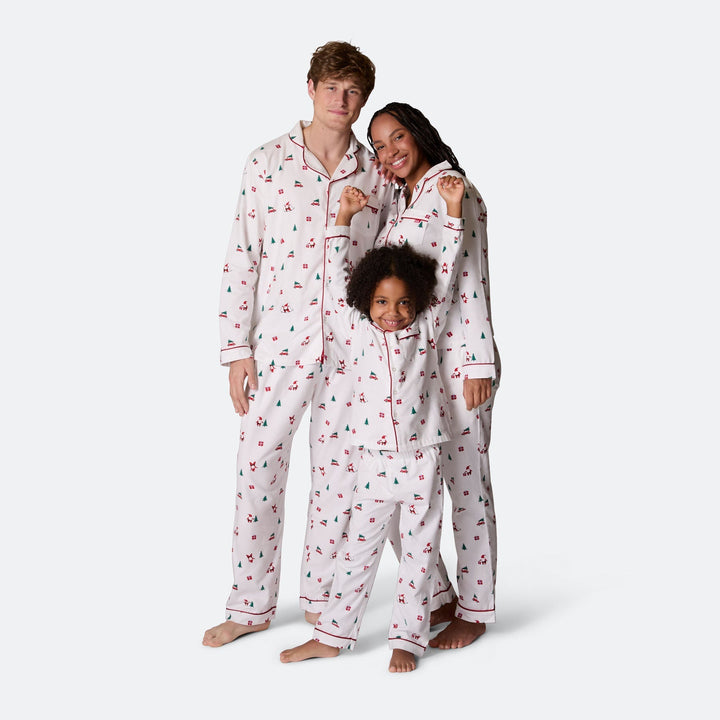 Maretak Flanellen Kerstpyjama Heren
