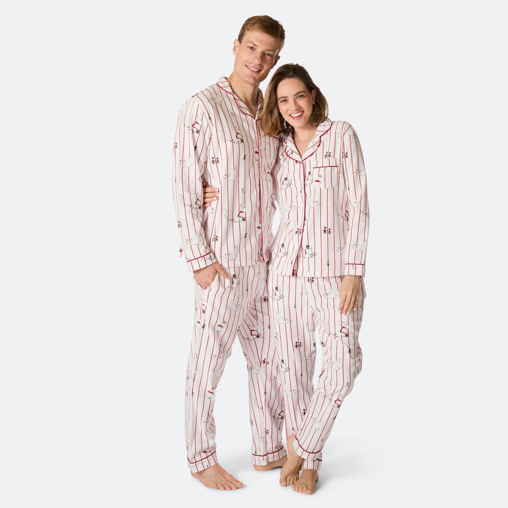 Moemins Flanellen Kerstpyjama Heren