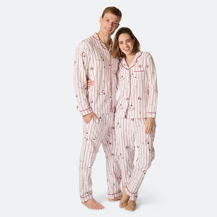 Moemins Flanellen Kerstpyjama Heren