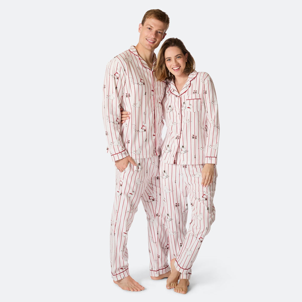 Moemins Flanellen Kerstpyjama Heren