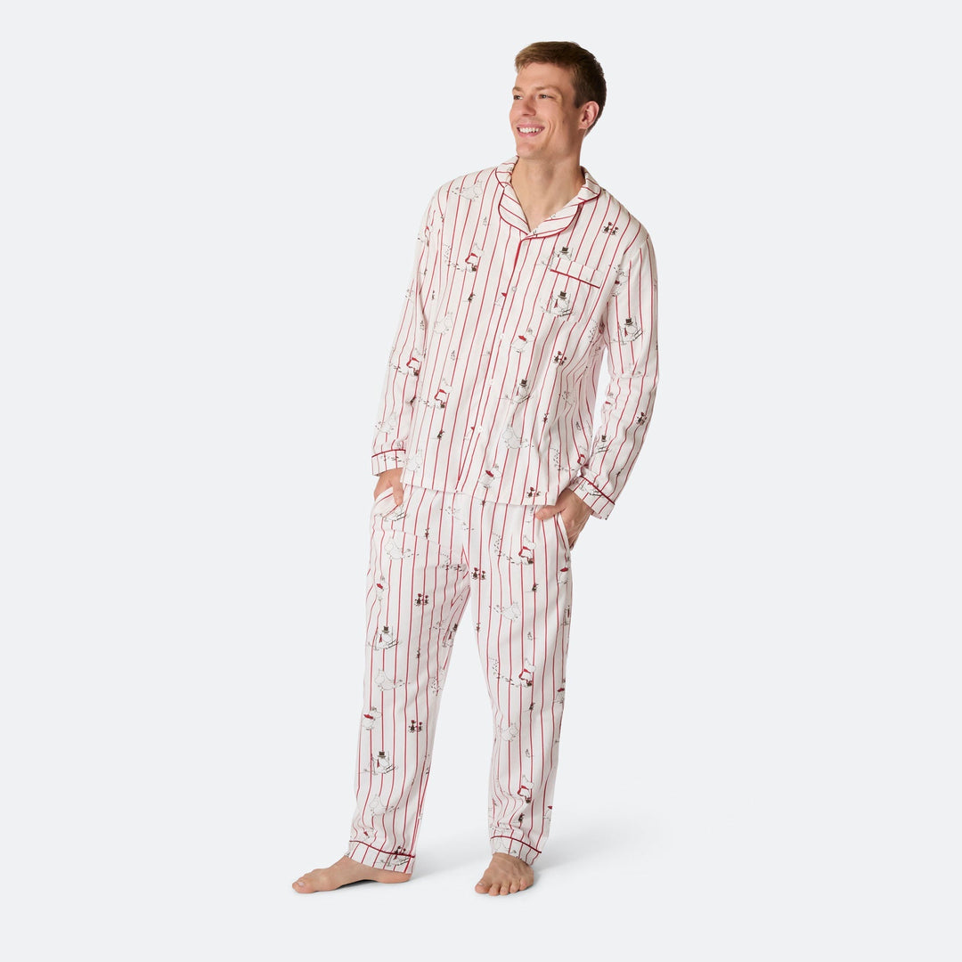 Moemins Flanellen Kerstpyjama Heren