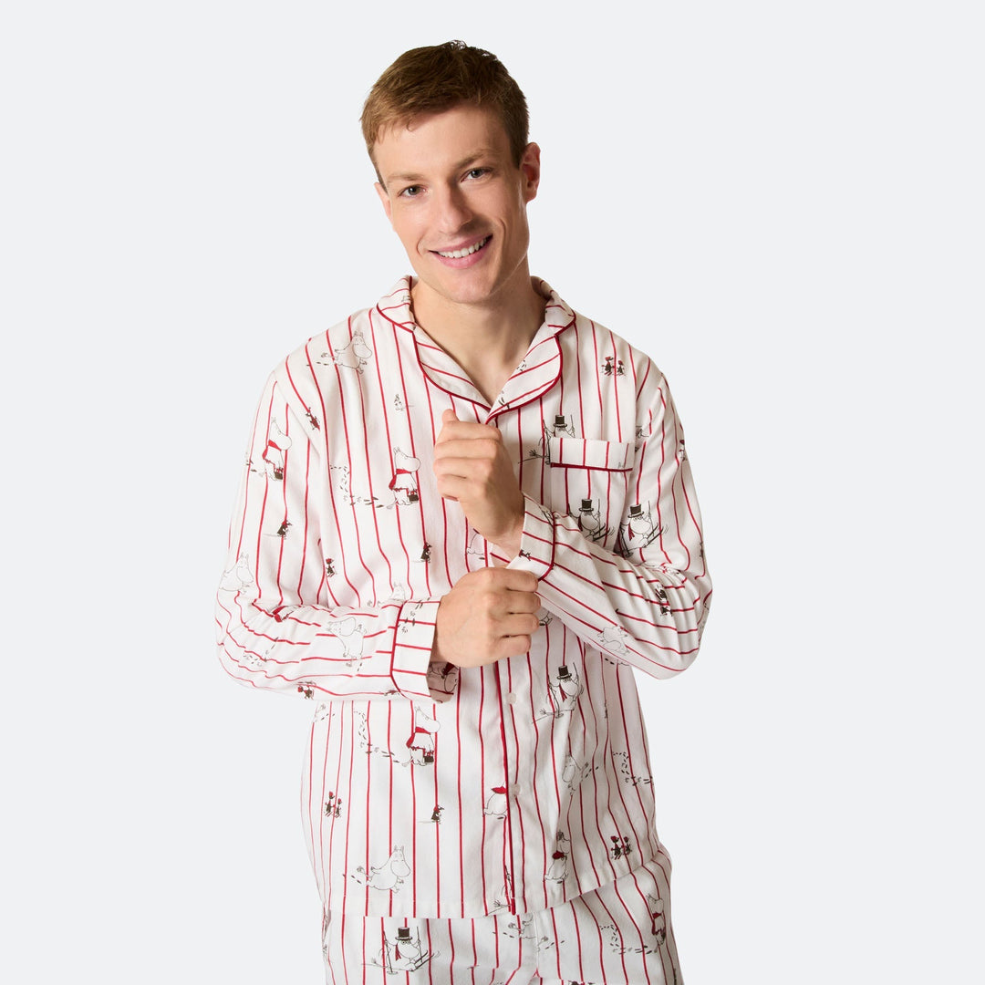 Moemins Flanellen Kerstpyjama Heren