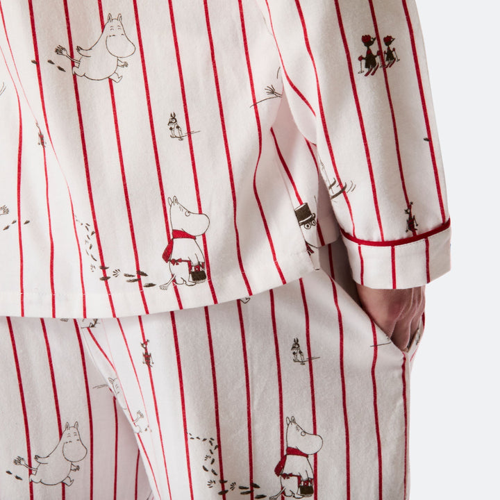 Moemins Flanellen Kerstpyjama Heren