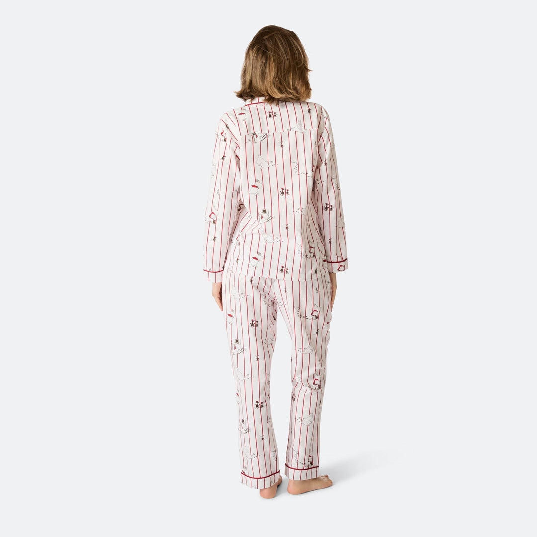 Moemins Flanellen Kerstpyjama Dames