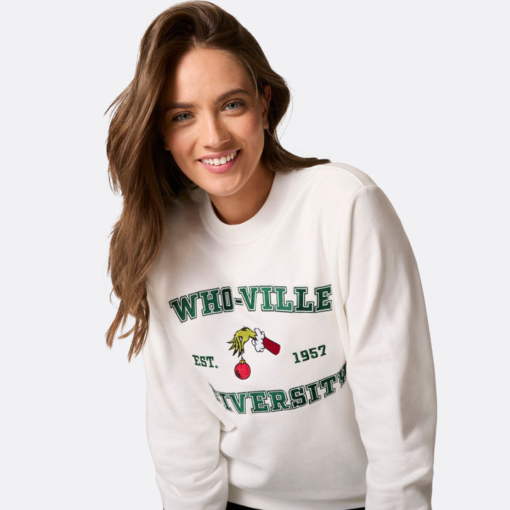 Who-Ville University Kersttrui Dames