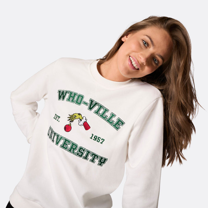 Who-Ville University Kersttrui Dames