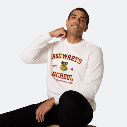 Hogwarts School Sweatshirt Heren