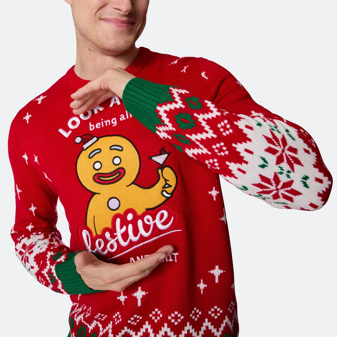 Festive Kersttrui Heren