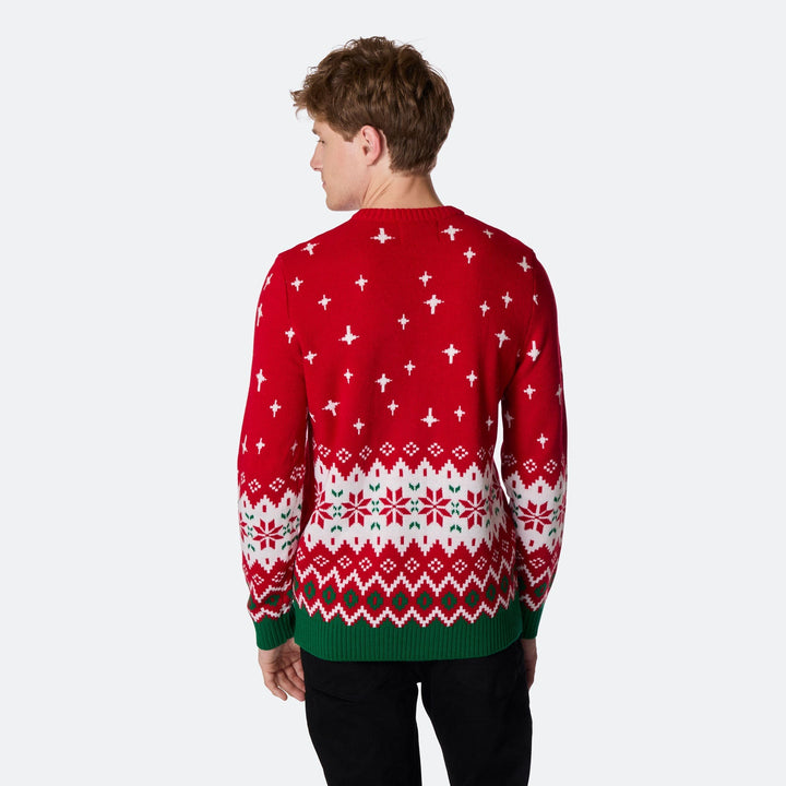Festive Kersttrui Heren