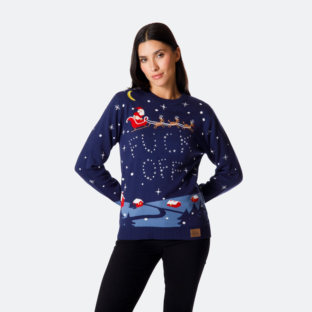 Fuck Off Kersttrui Dames
