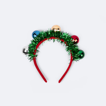 Kerstbal haarband