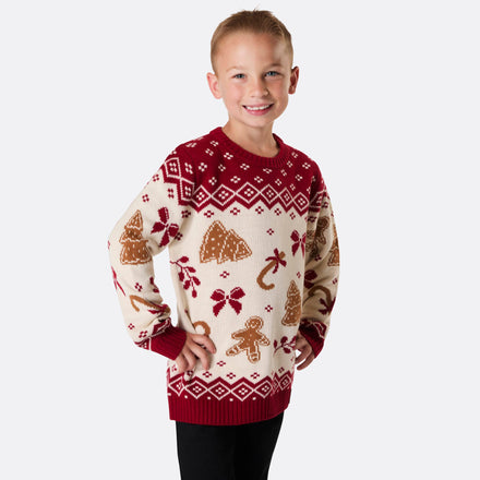 Peperkoek Kersttrui voor Kinderen