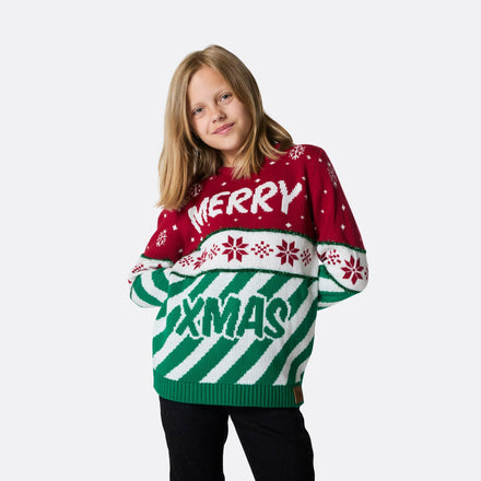 Merry Xmas Kersttrui voor Kinderen