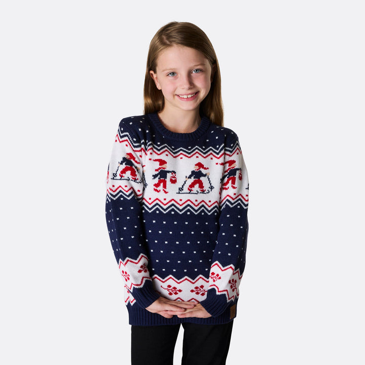Kerstlandschap Kersttrui Voor Kinderen