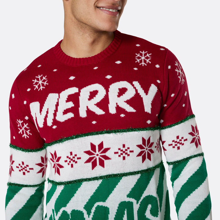 Merry Xmas Kersttrui Heren