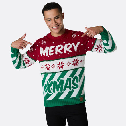 Merry Xmas Kersttrui Heren