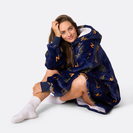 Blauwe Harry Potter HappyHoodie