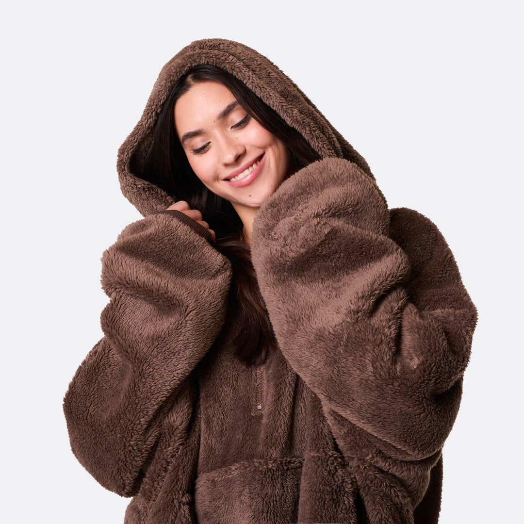 Bruine Teddy HappyHoodie